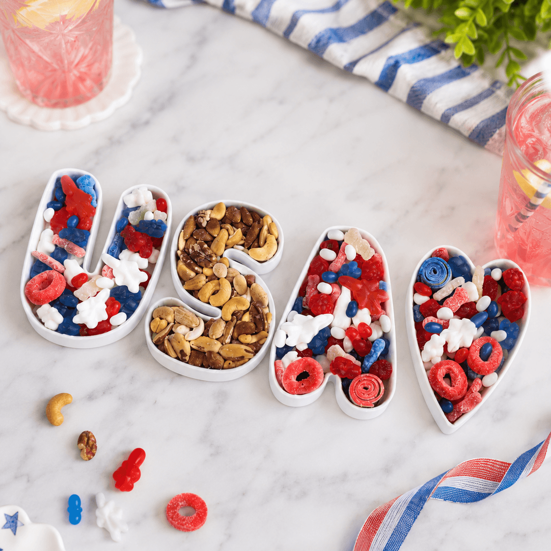 4th of July Gourmet Gift Trays | letterly Patriotic Treats & Snacks
