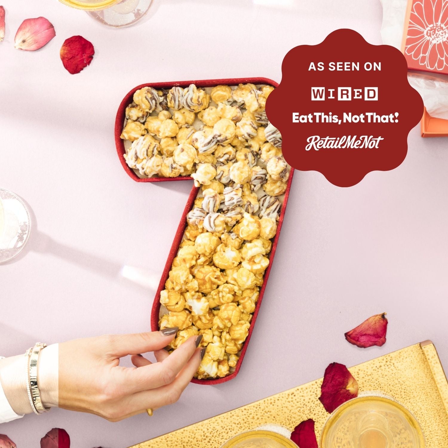 Single-Digit Gourmet Gift Box: Premium Numbered Gift for Milestones and Celebrations