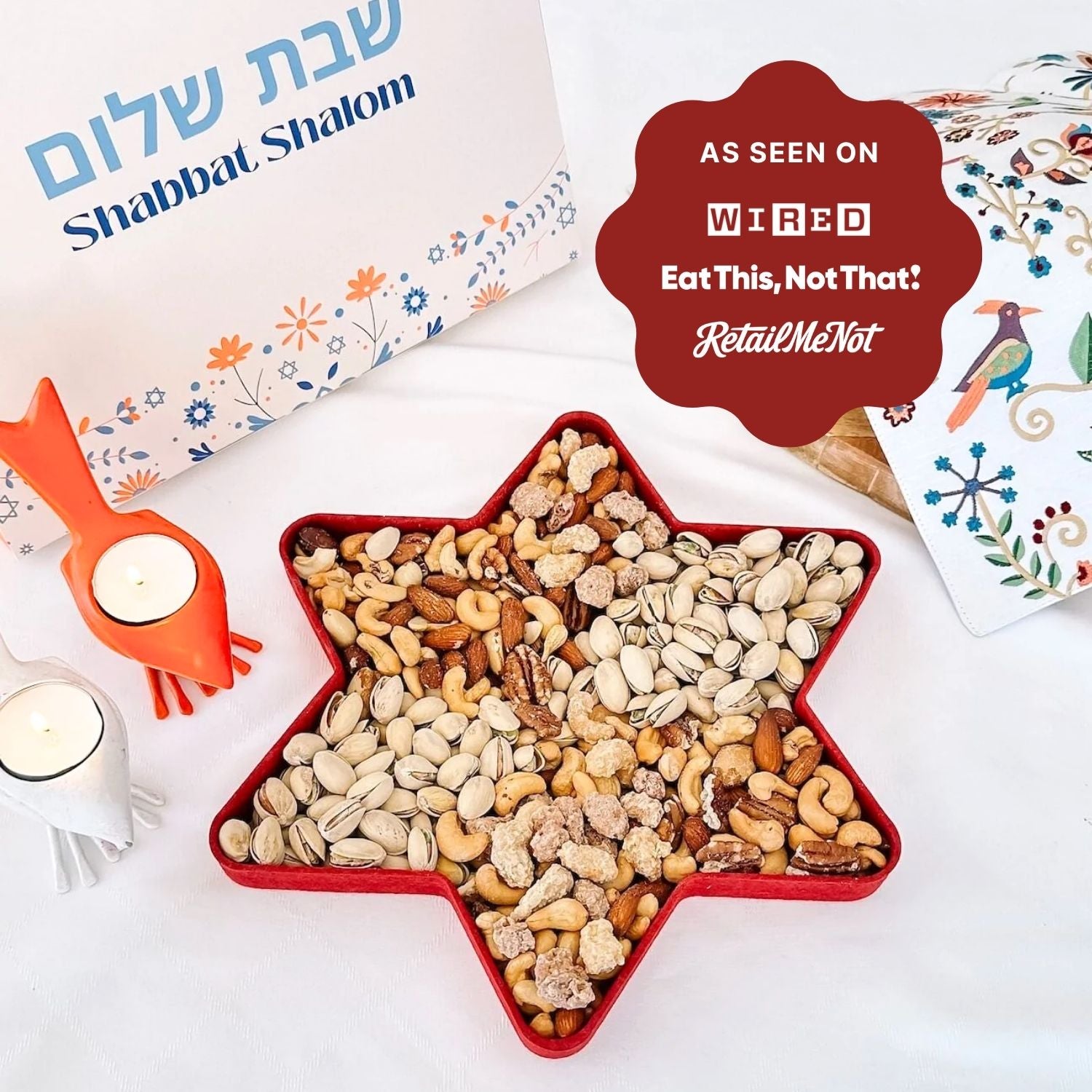 Star of David: Premium Edible Gift with Heartfelt Flair