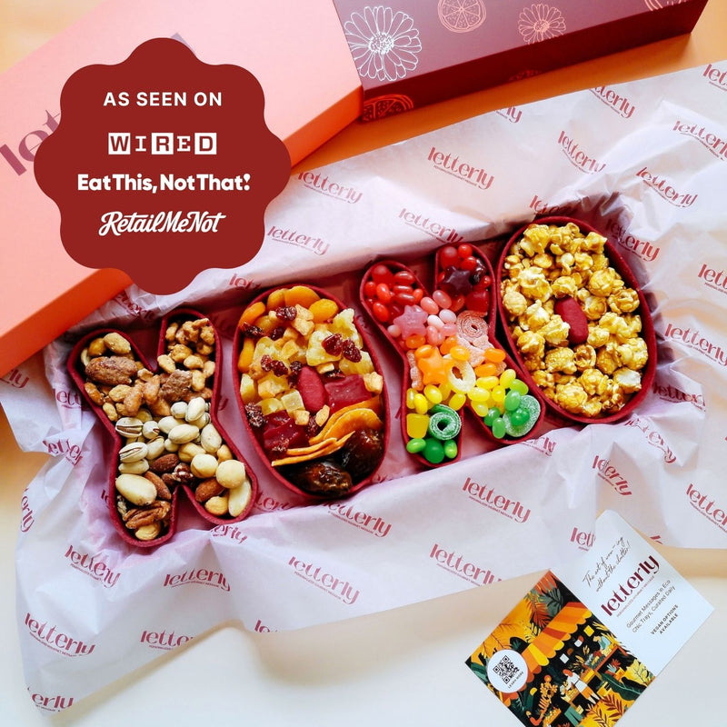 XOXO Gourmet Gift Box: Premium Edible Gift with Heartfelt Flair