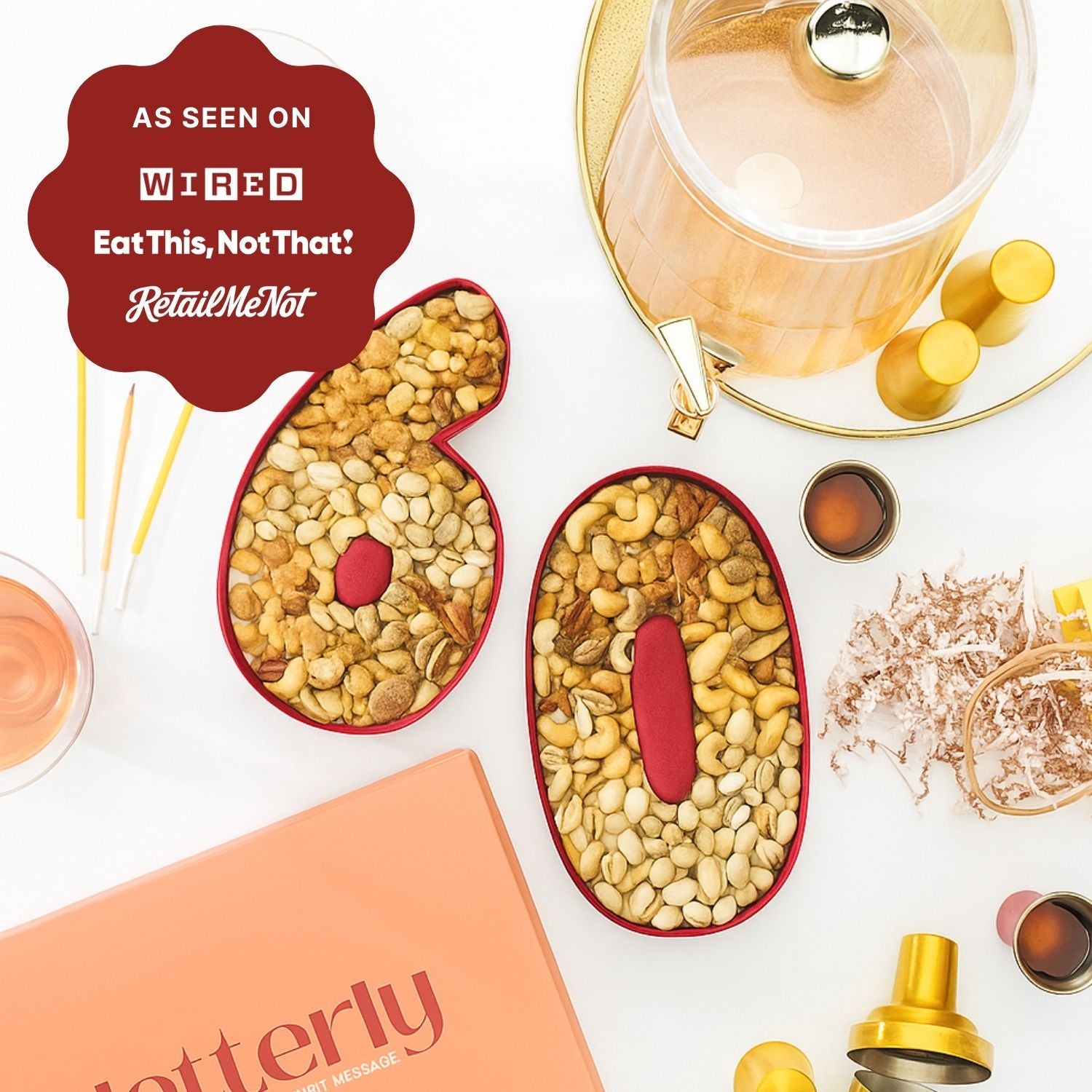 Double-Digit Gourmet Gift Box: Premium Milestone Number Set with Curated Edible Gifts
