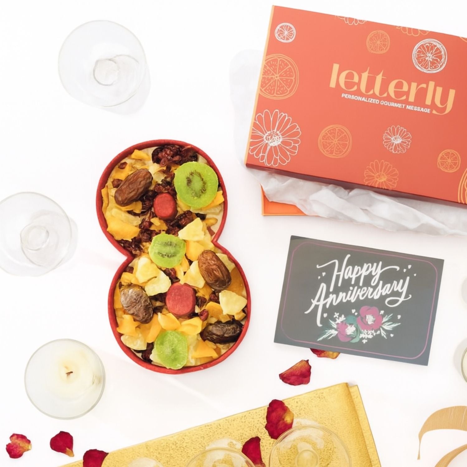 Single-Digit Gourmet Gift Box: Premium Numbered Gift for Milestones and Celebrations