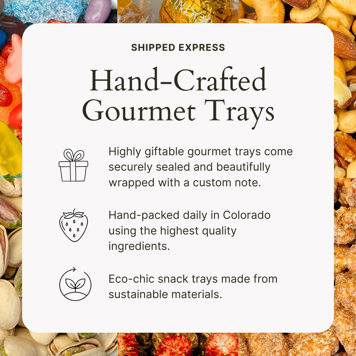 St. Patrick’s Day XO Gourmet Gift Box – Festive Green & Gold Treats