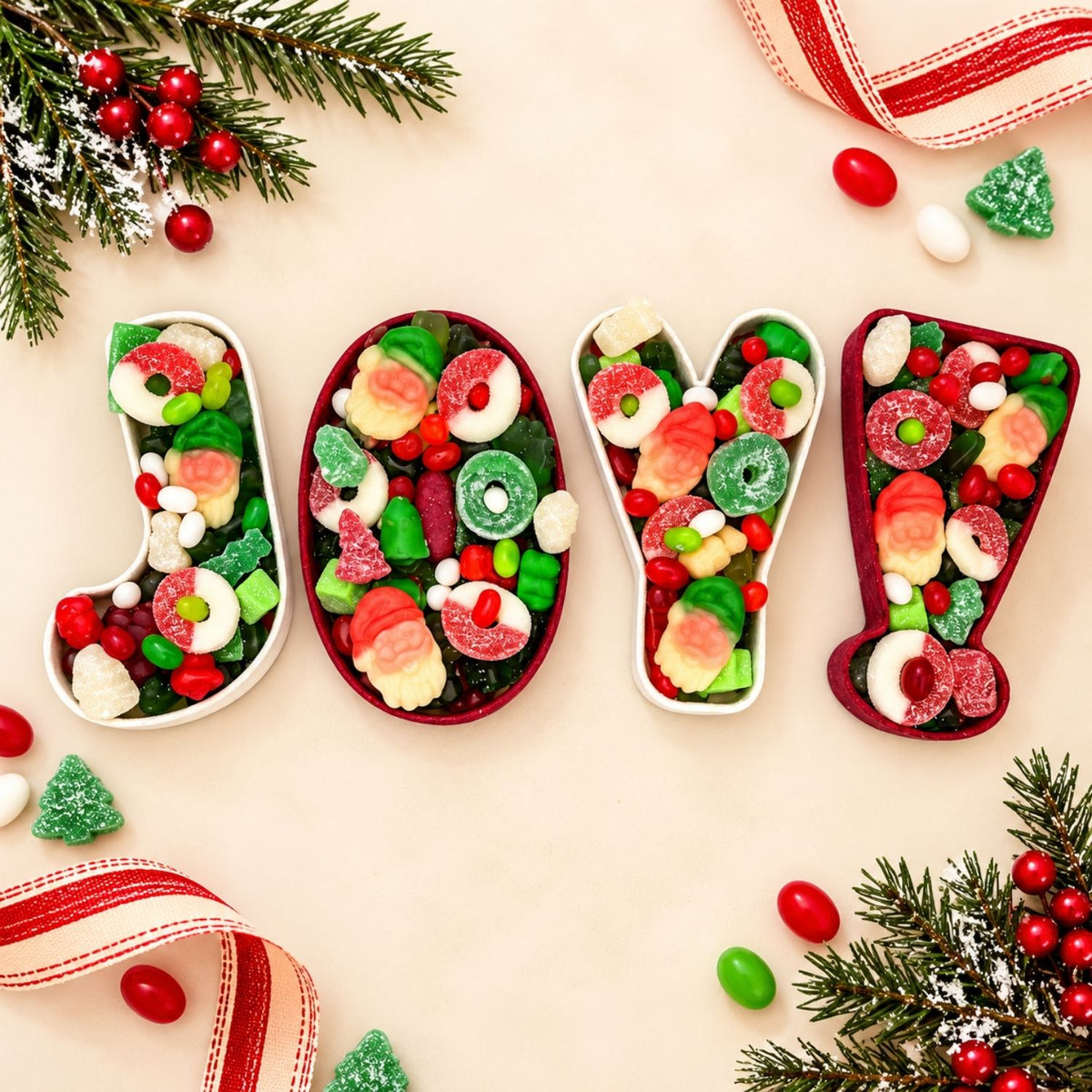 Merry Christmas JOY! Gourmet Gift Box