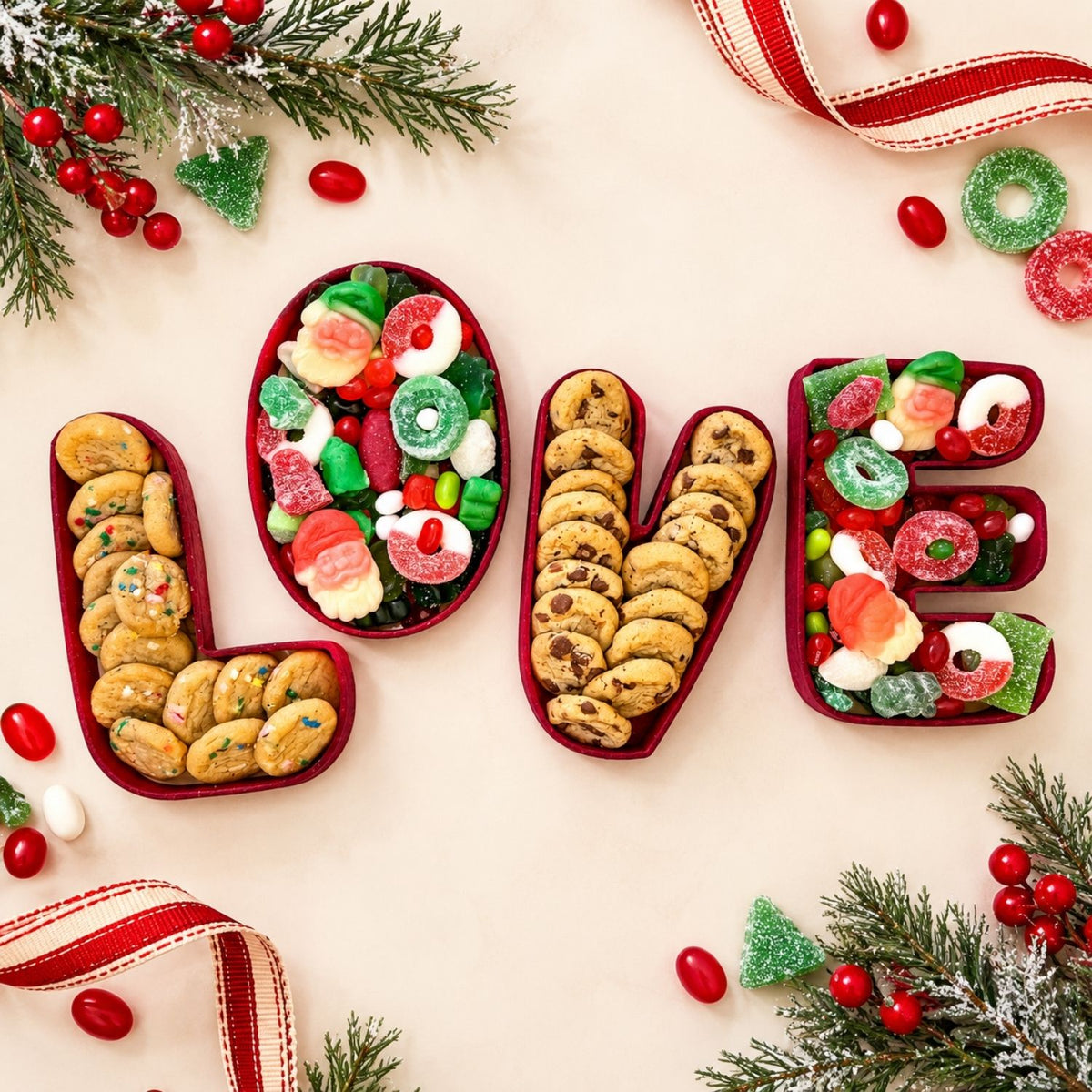 Merry Christmas LOVE Gourmet Gift Box