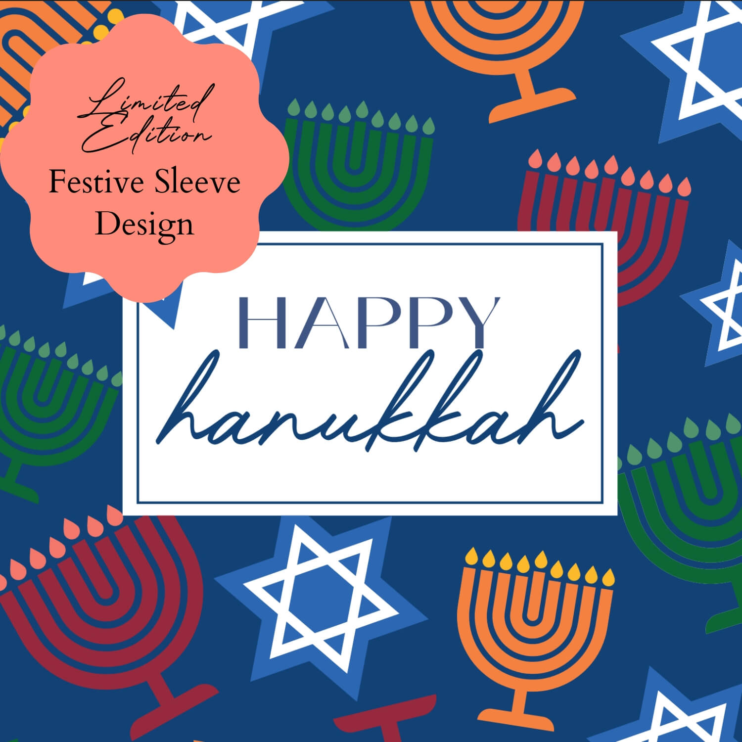 Happy Hanukkah Star of David Gourmet Gift Box